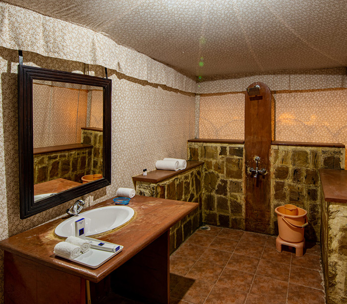 camp bathroom