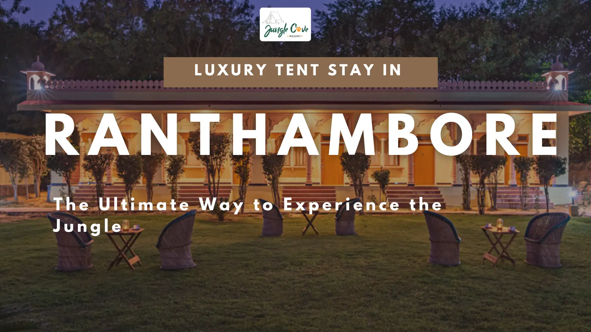 Luxury Tent Stay in Ranthambore: The Ultimate Way to Experience the Jungle